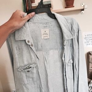 American Eagle Denim Shirt